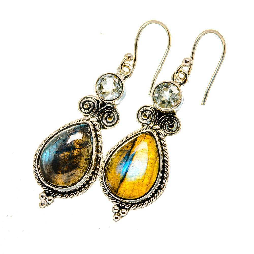 Malachite Earrings handcrafted by Ana Silver Co - EARR420404