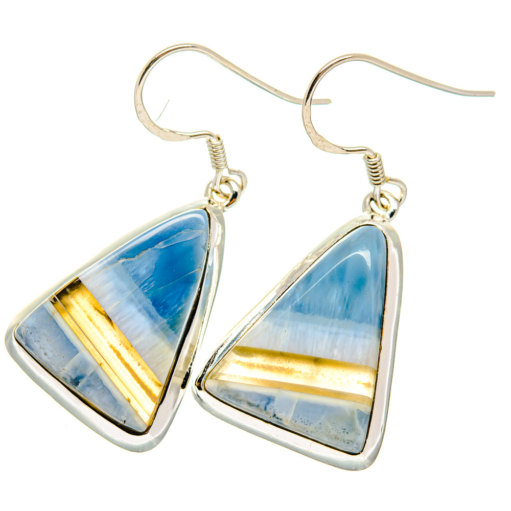 Owyhee Opal Earrings handcrafted by Ana Silver Co - EARR420446