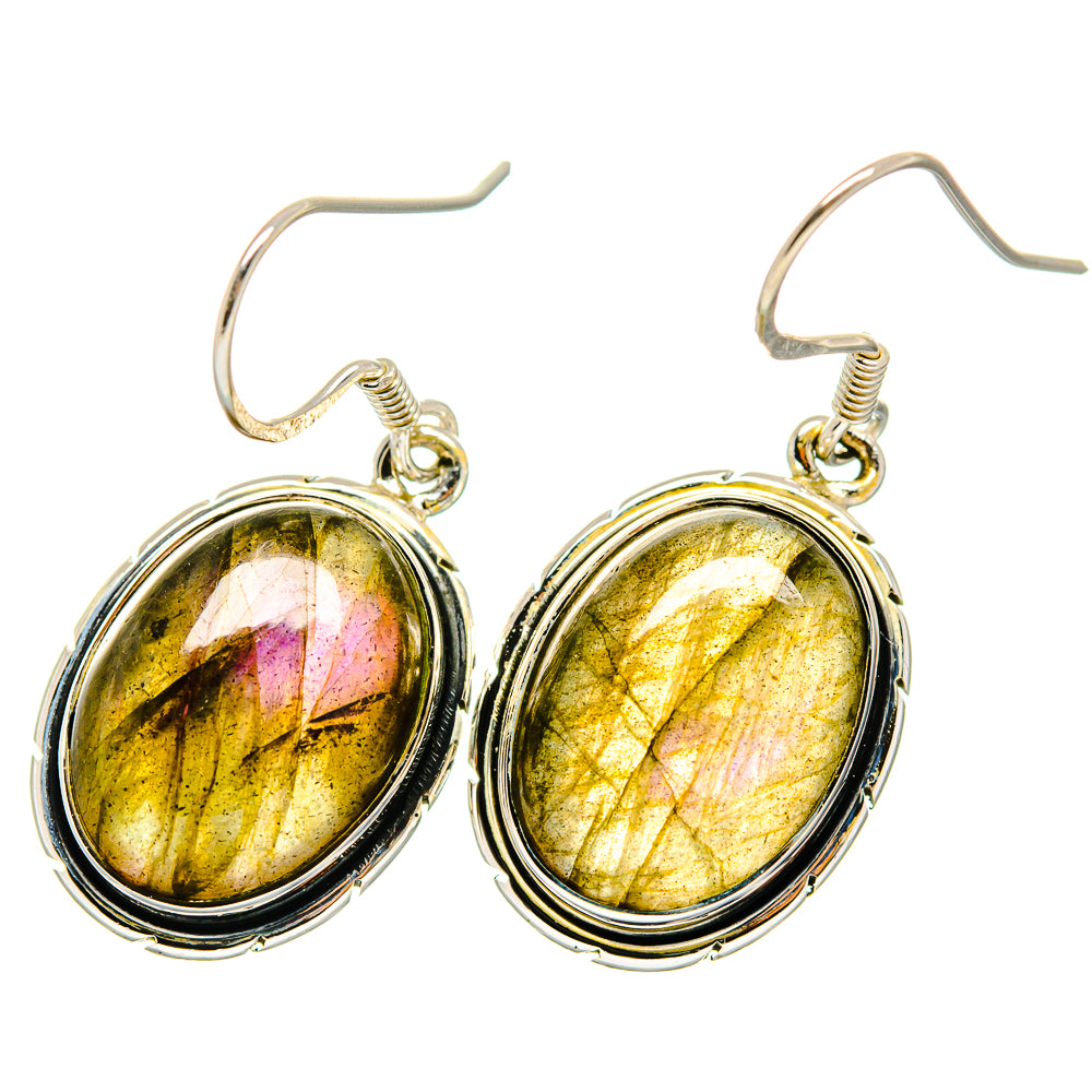 Labradorite Earrings handcrafted by Ana Silver Co - EARR420456