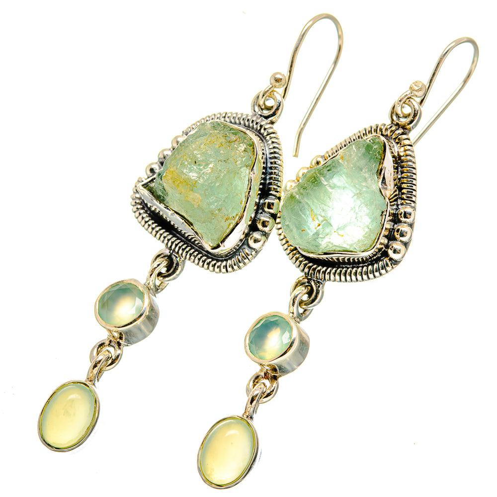 Aquamarine Earrings handcrafted by Ana Silver Co - EARR420475