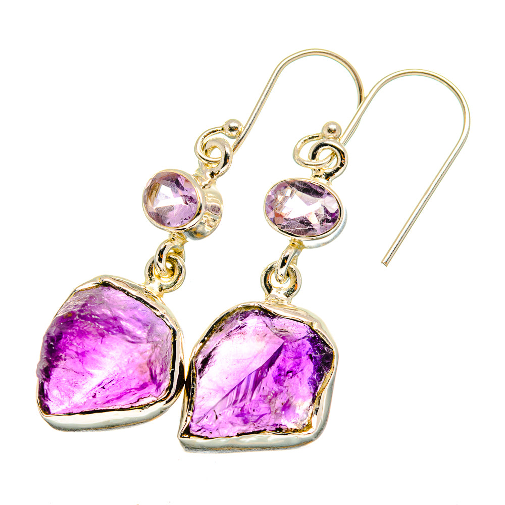 Amethyst Earrings handcrafted by Ana Silver Co - EARR420639