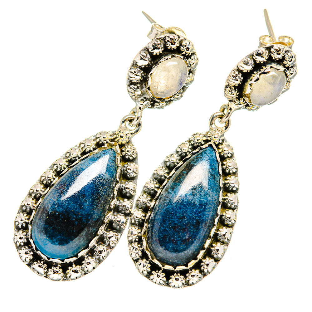 Chrysocolla Earrings handcrafted by Ana Silver Co - EARR420735