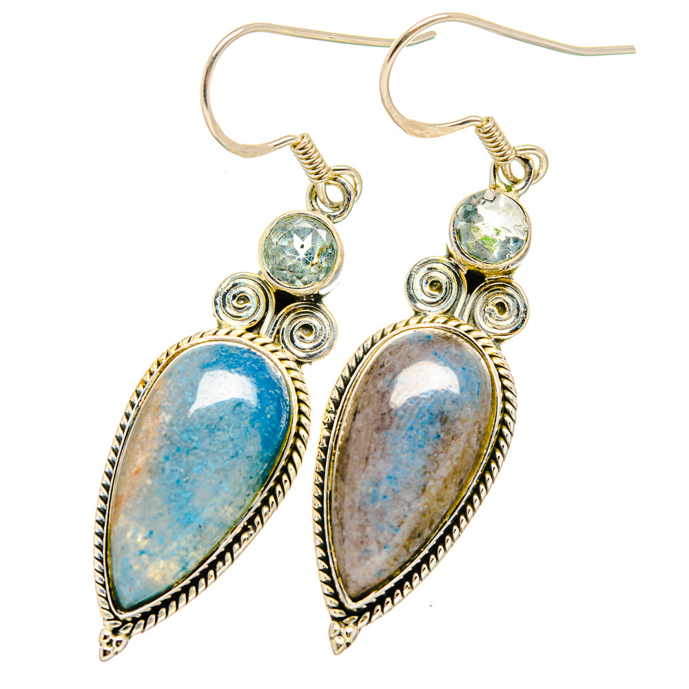 Labradorite Earrings handcrafted by Ana Silver Co - EARR420768