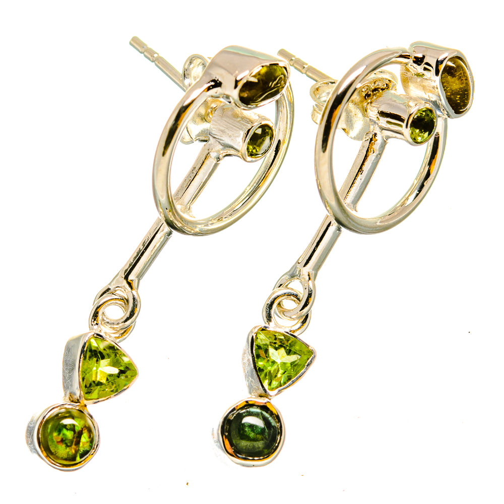 Peridot Earrings handcrafted by Ana Silver Co - EARR420832