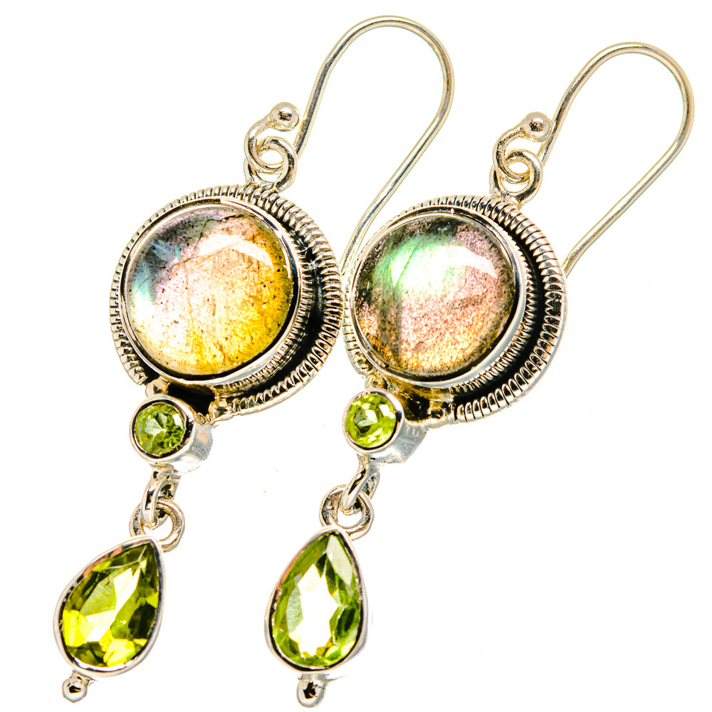 Labradorite Earrings handcrafted by Ana Silver Co - EARR420939