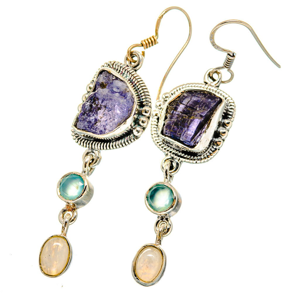 Tanzanite Earrings handcrafted by Ana Silver Co - EARR420948