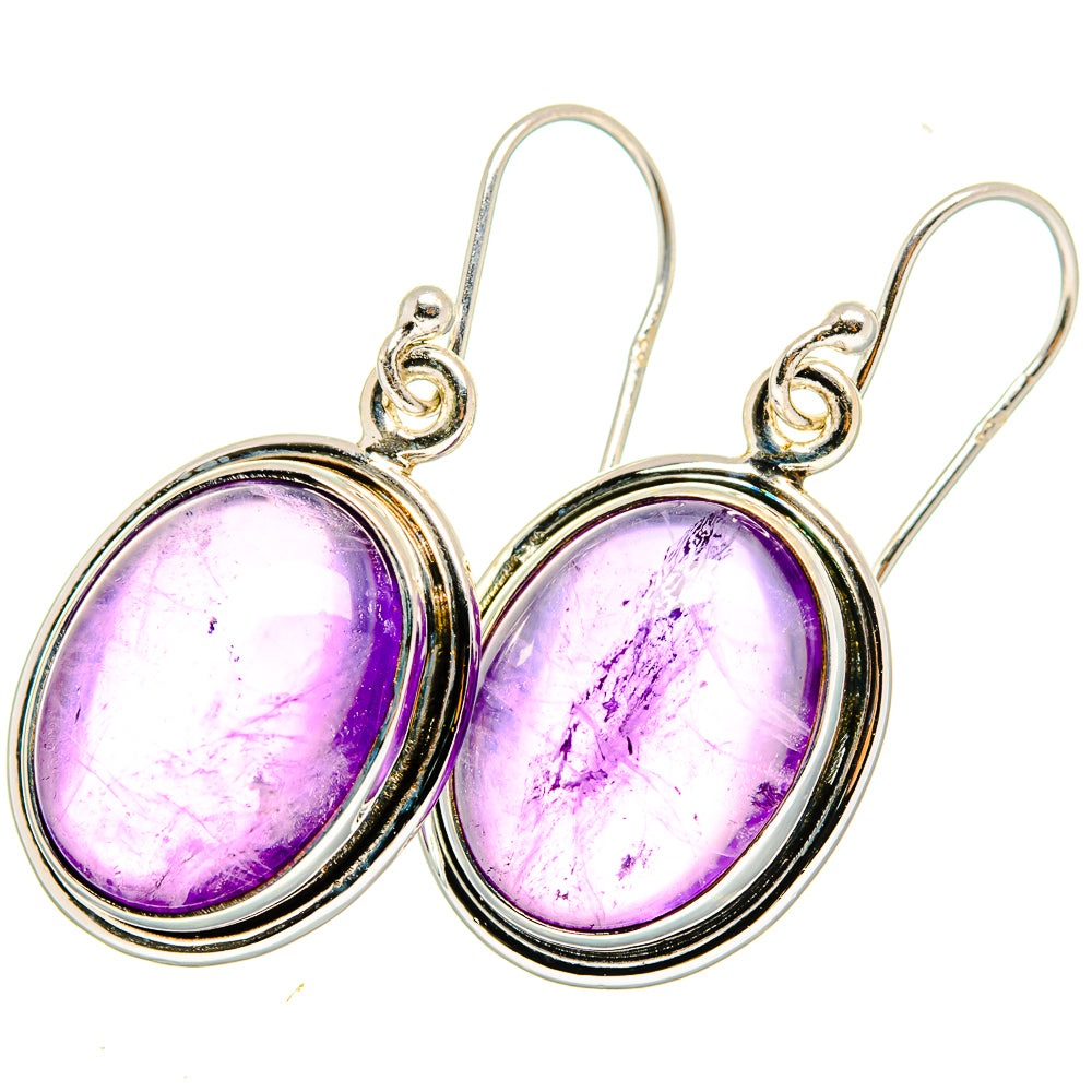 Amethyst Earrings handcrafted by Ana Silver Co - EARR421086