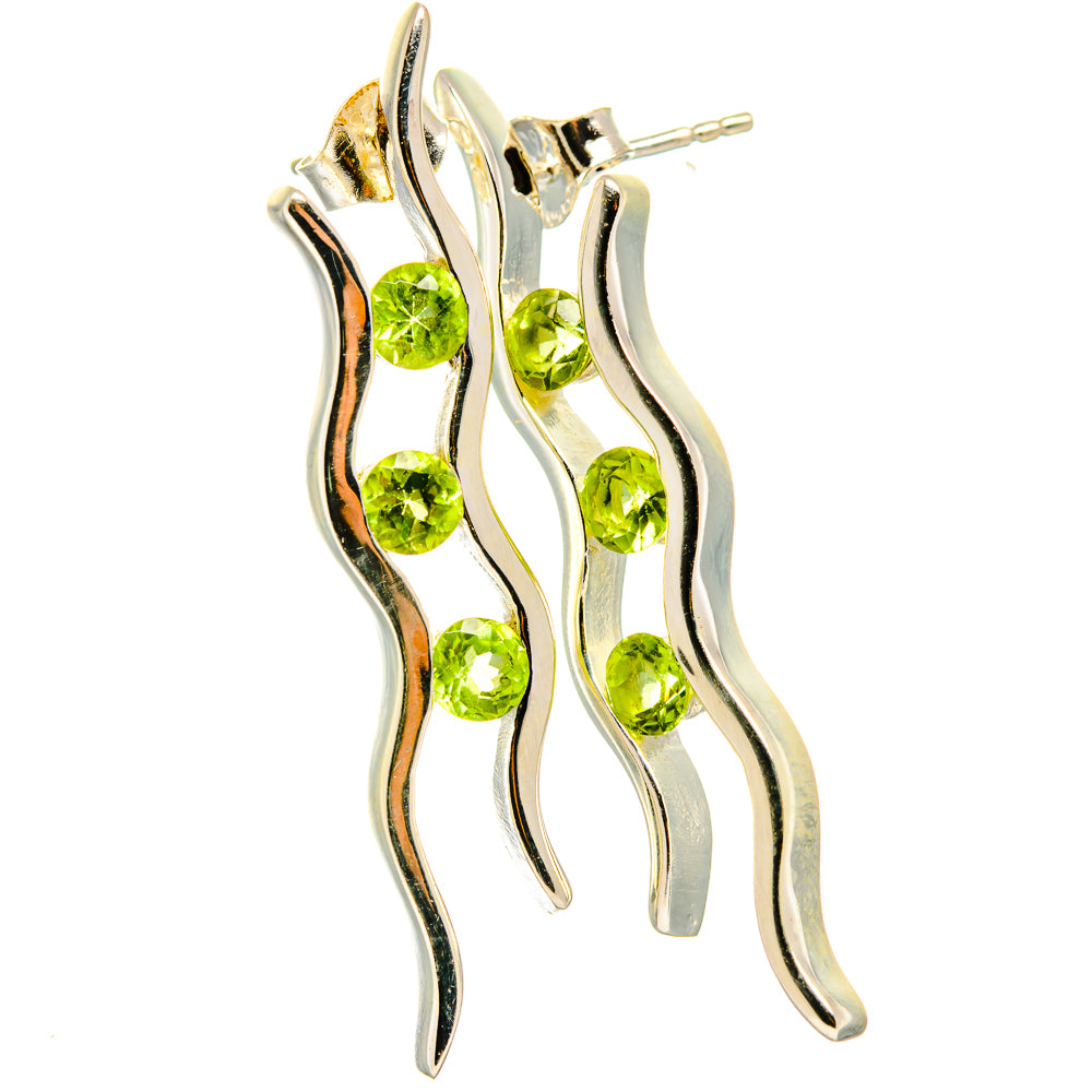 Peridot Earrings handcrafted by Ana Silver Co - EARR421094