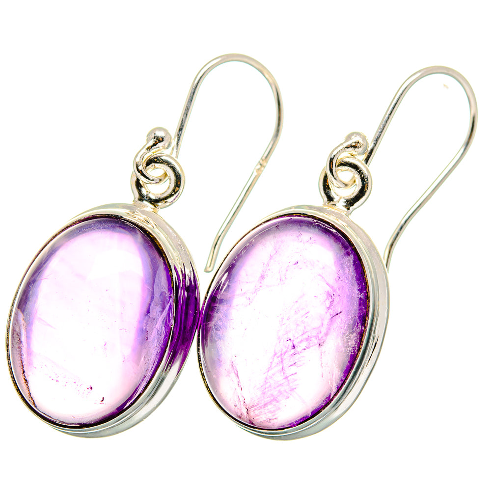 Amethyst Earrings handcrafted by Ana Silver Co - EARR421108
