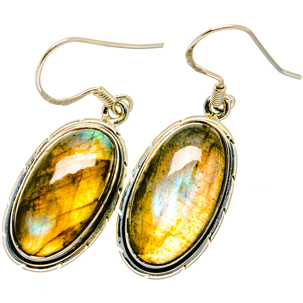 Labradorite Earrings handcrafted by Ana Silver Co - EARR421132