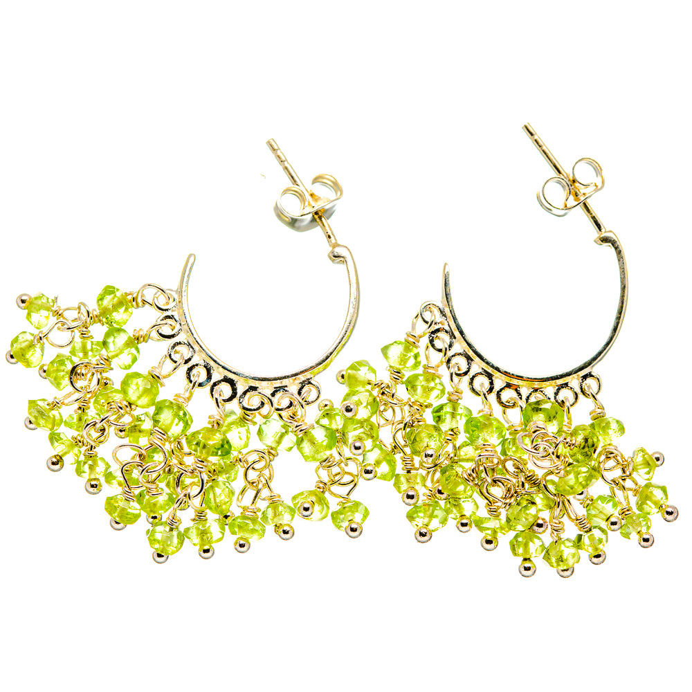 Peridot Earrings handcrafted by Ana Silver Co - EARR421137
