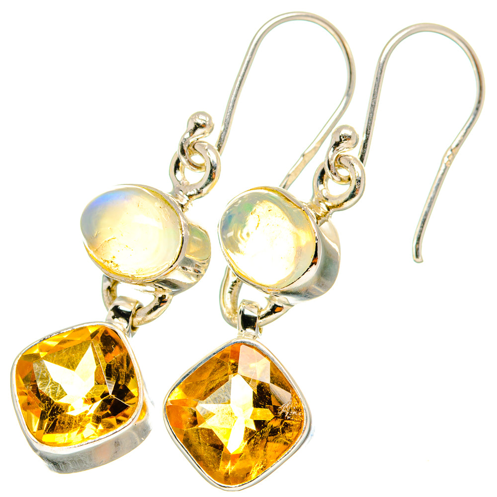 Citrine Earrings handcrafted by Ana Silver Co - EARR421231