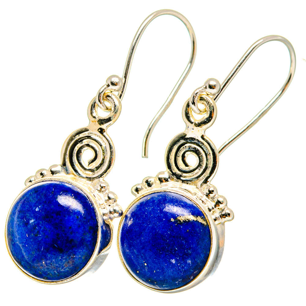 Lapis Lazuli Earrings handcrafted by Ana Silver Co - EARR421252