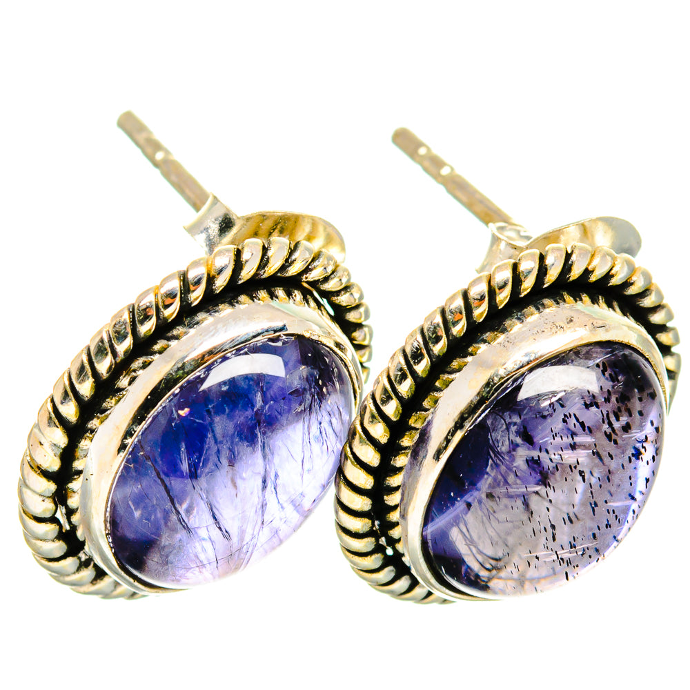 Tanzanite Earrings handcrafted by Ana Silver Co - EARR421303