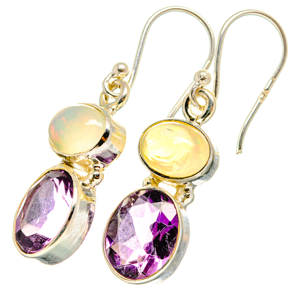 Amethyst Earrings handcrafted by Ana Silver Co - EARR421329