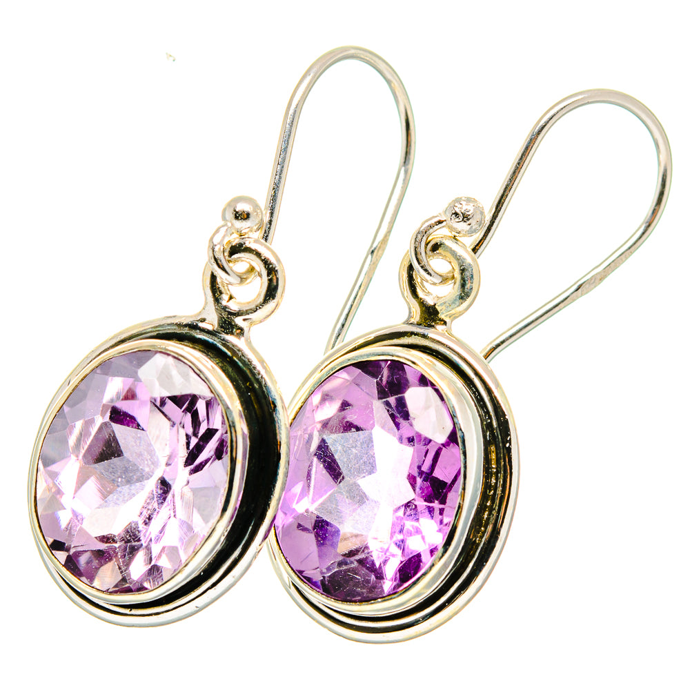 Amethyst Earrings handcrafted by Ana Silver Co - EARR421353
