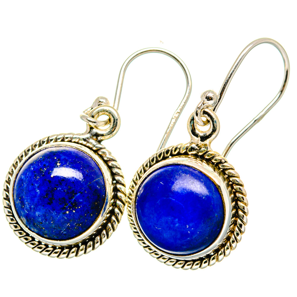 Lapis Lazuli Earrings handcrafted by Ana Silver Co - EARR421359