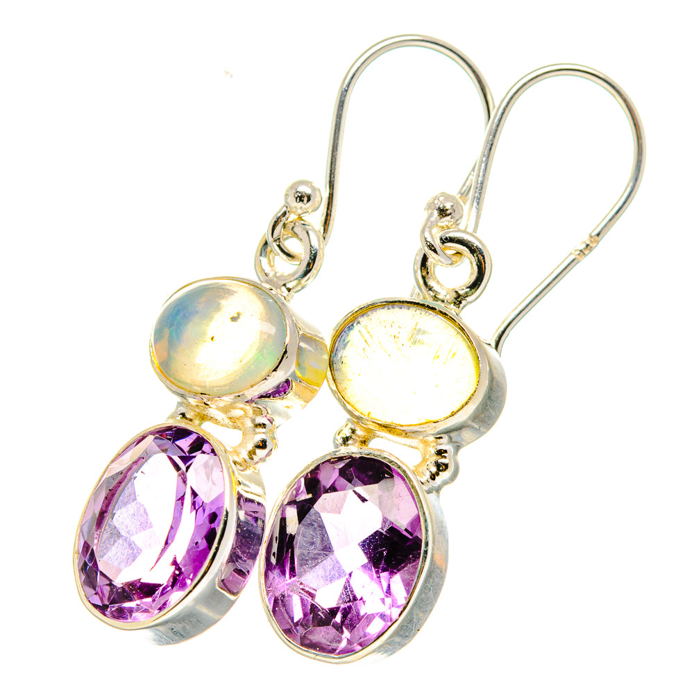 Amethyst Earrings handcrafted by Ana Silver Co - EARR421375