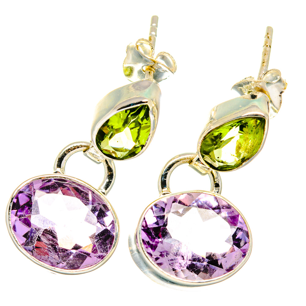 Amethyst Earrings handcrafted by Ana Silver Co - EARR421384