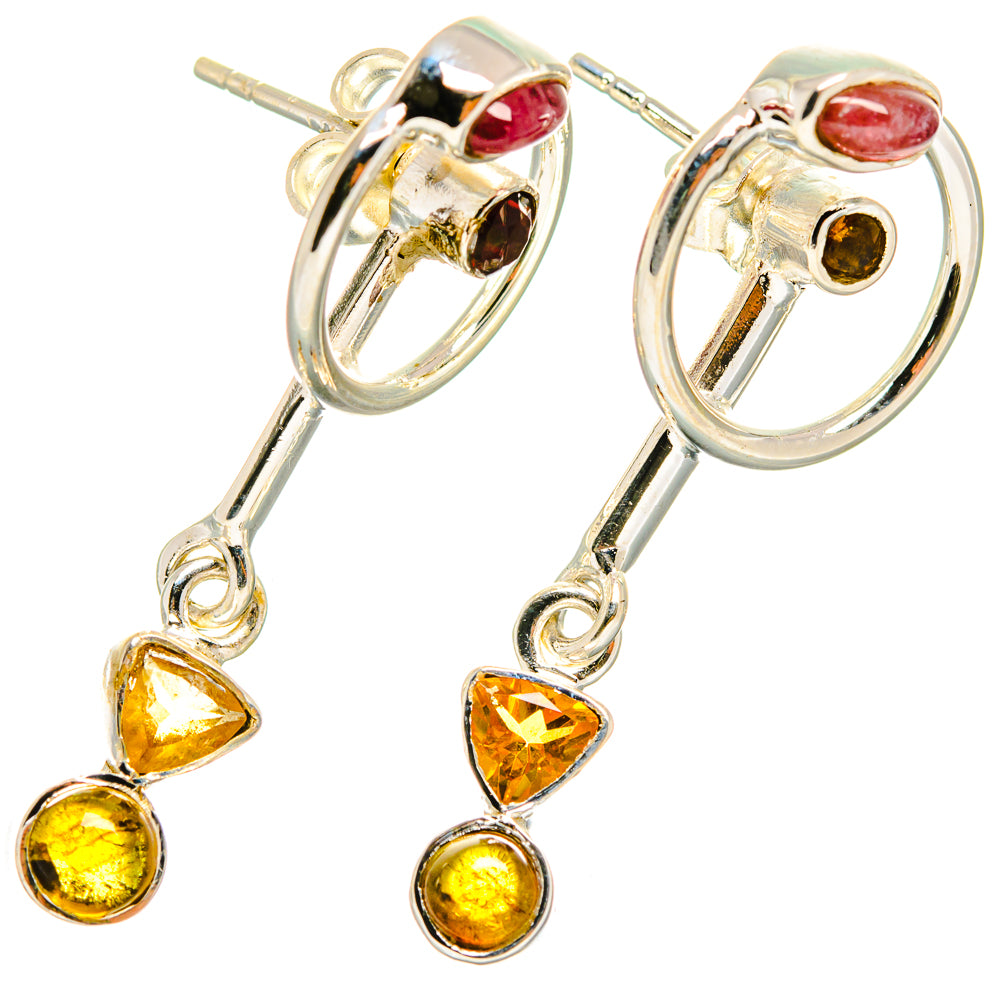 Citrine Earrings handcrafted by Ana Silver Co - EARR421407