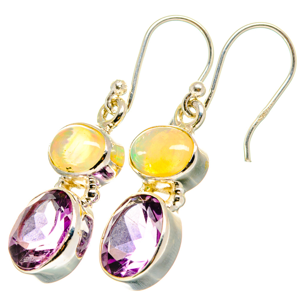 Amethyst Earrings handcrafted by Ana Silver Co - EARR421470