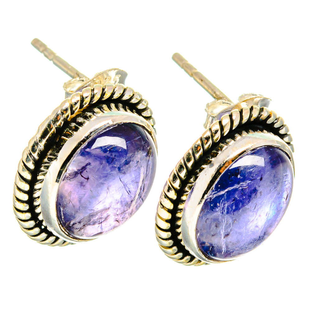 Tanzanite Earrings handcrafted by Ana Silver Co - EARR421475