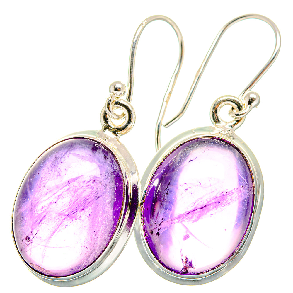 Amethyst Earrings handcrafted by Ana Silver Co - EARR421509