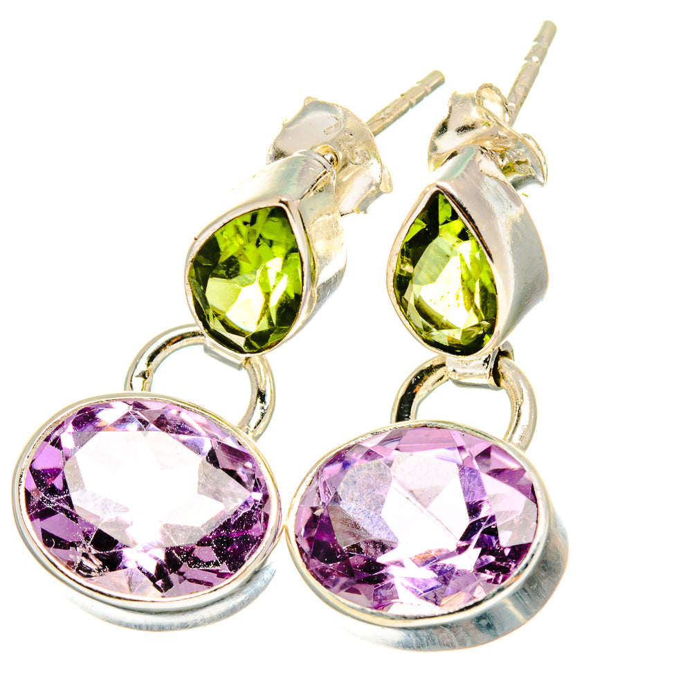 Amethyst Earrings handcrafted by Ana Silver Co - EARR421559