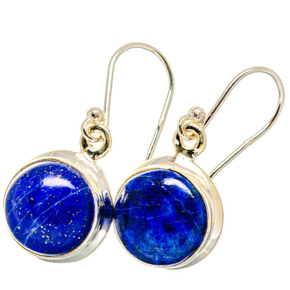 Lapis Lazuli Earrings handcrafted by Ana Silver Co - EARR421700
