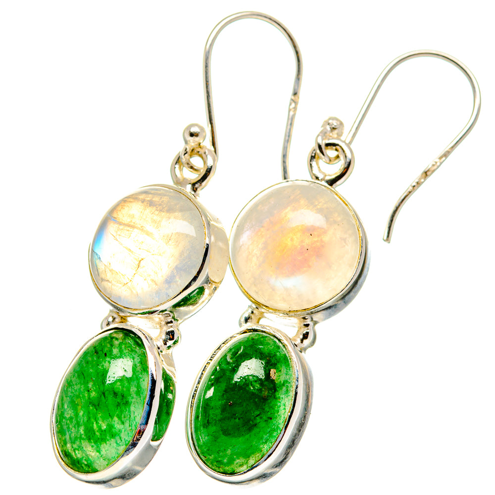 Green Aventurine Earrings handcrafted by Ana Silver Co - EARR421702