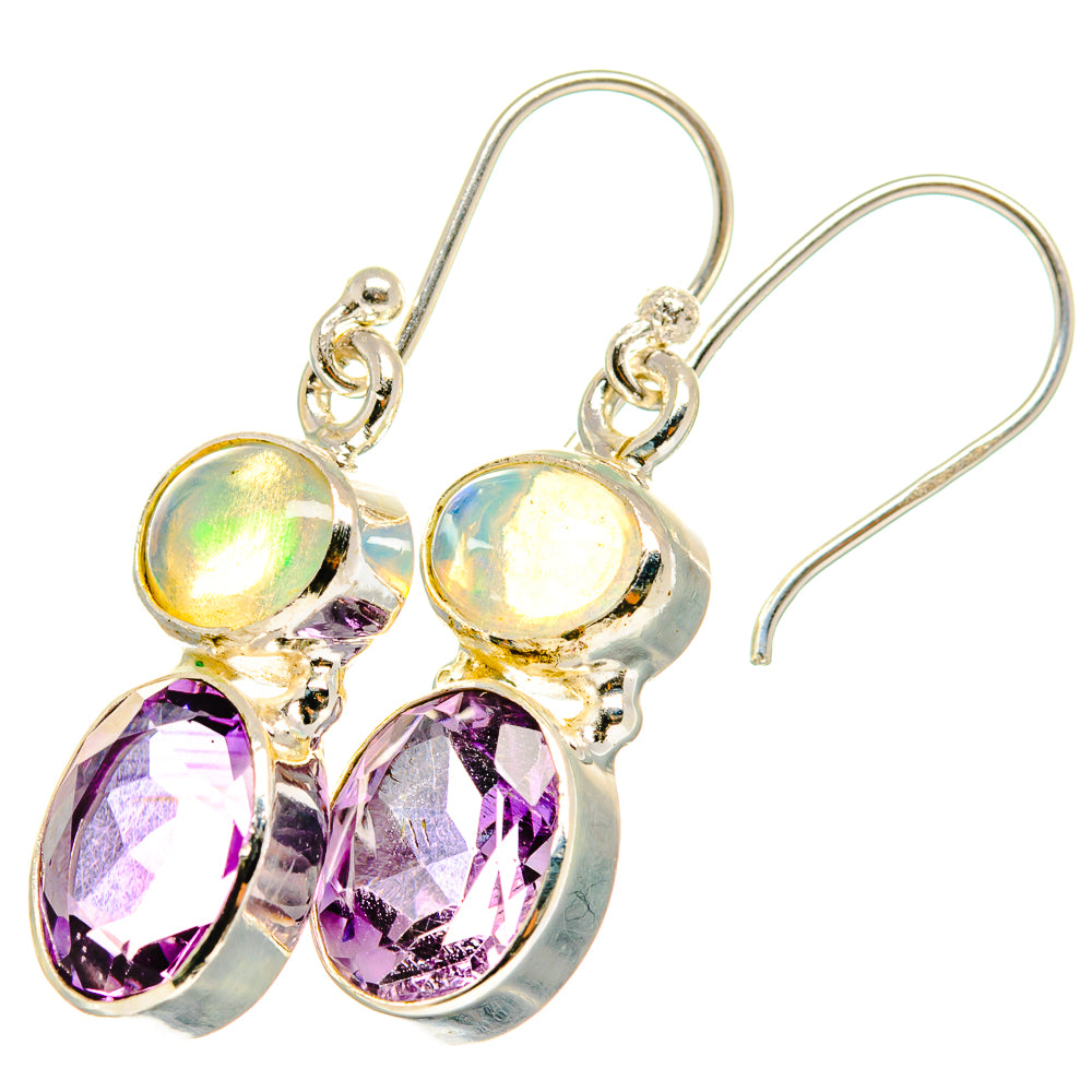 Amethyst Earrings handcrafted by Ana Silver Co - EARR421724