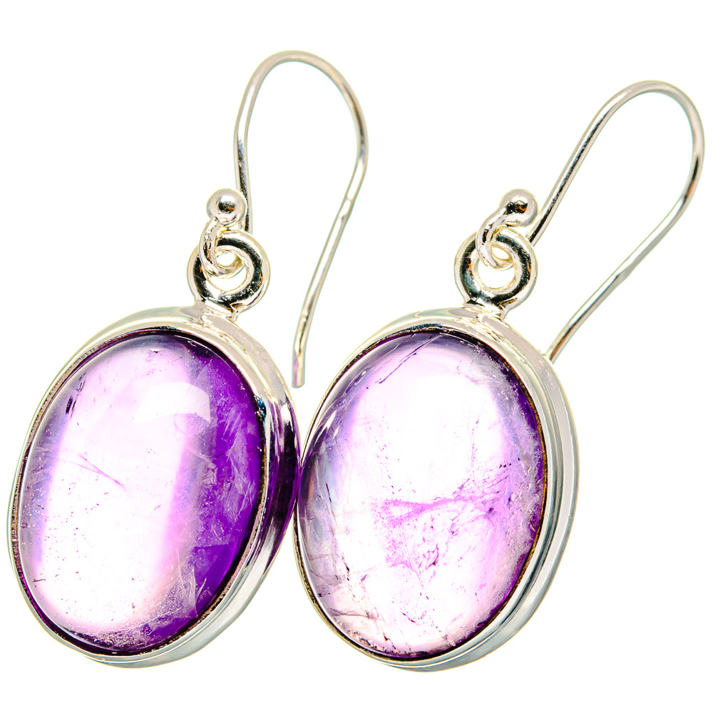 Amethyst Earrings handcrafted by Ana Silver Co - EARR421734