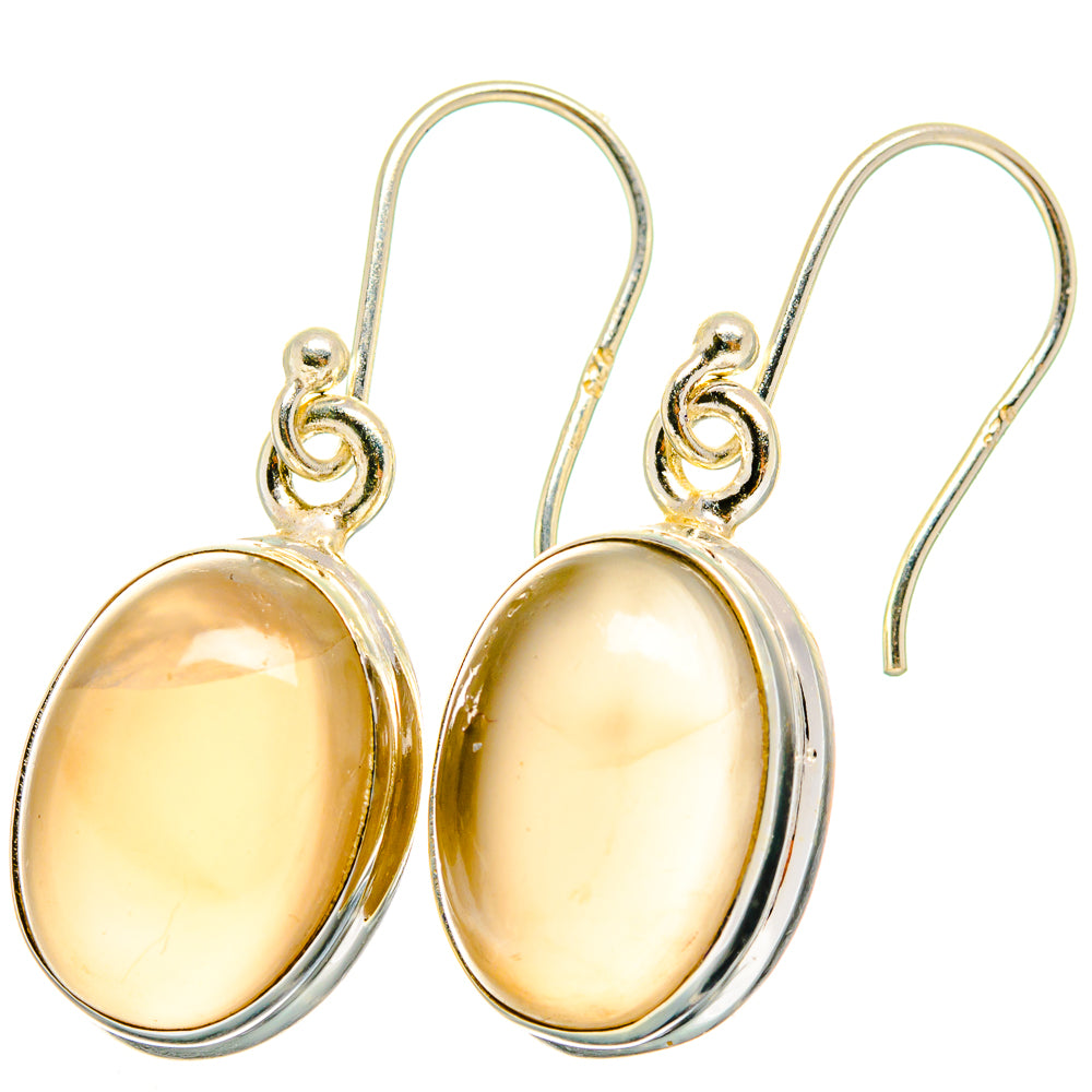 Citrine Earrings handcrafted by Ana Silver Co - EARR421749