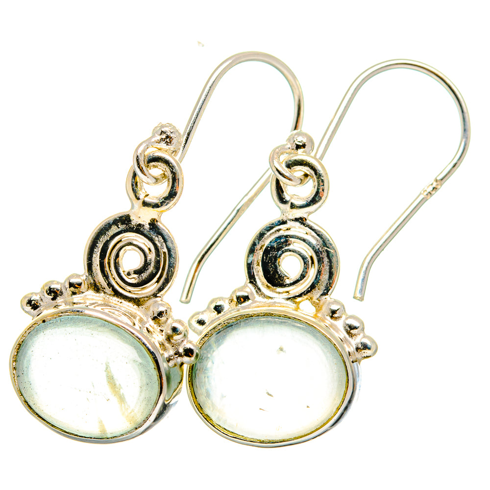 Aquamarine Earrings handcrafted by Ana Silver Co - EARR421781
