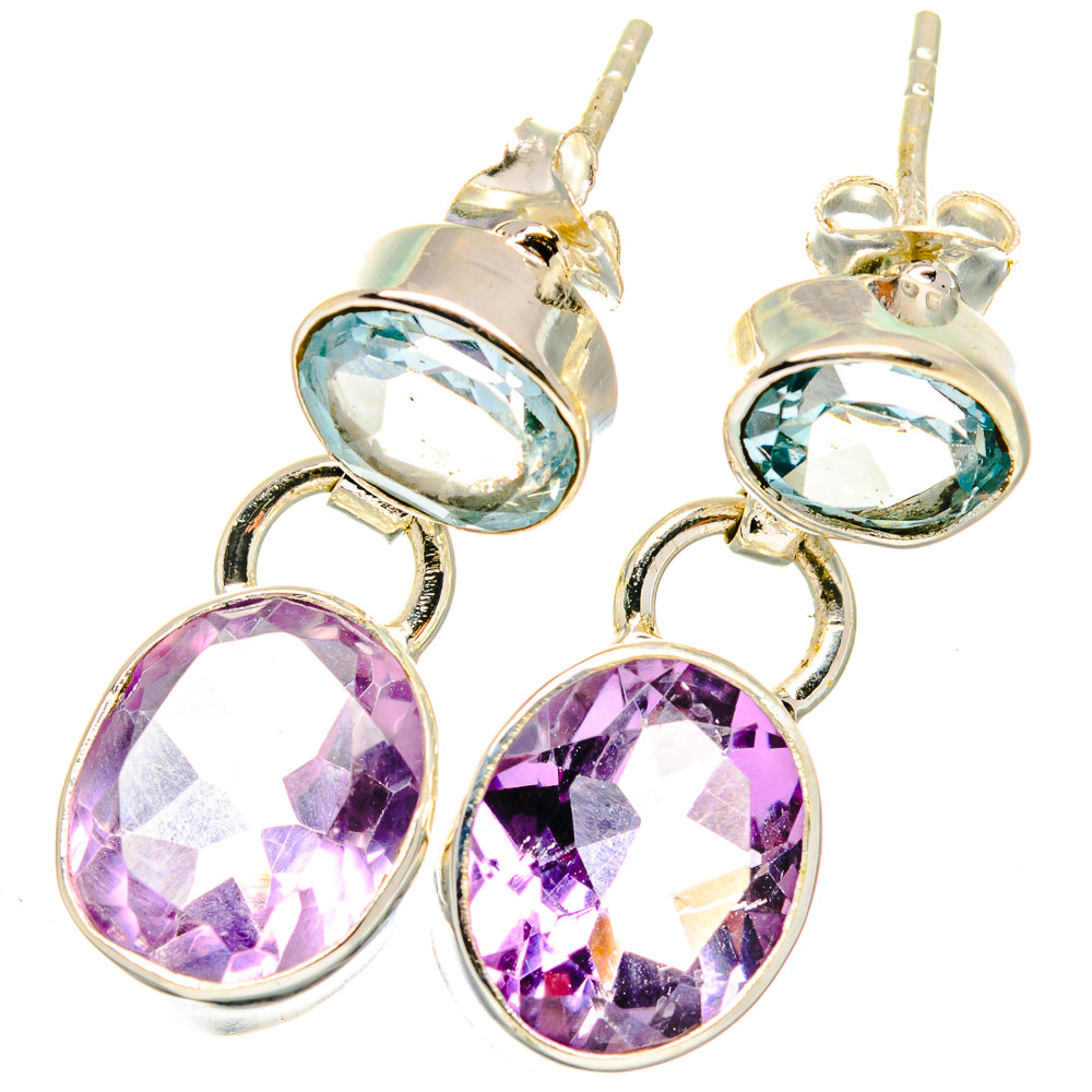 Amethyst Earrings handcrafted by Ana Silver Co - EARR421790