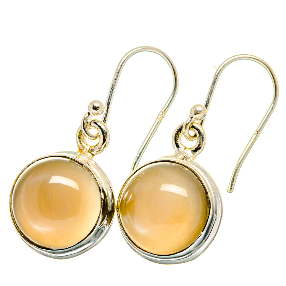 Moonstone Earrings handcrafted by Ana Silver Co - EARR421806