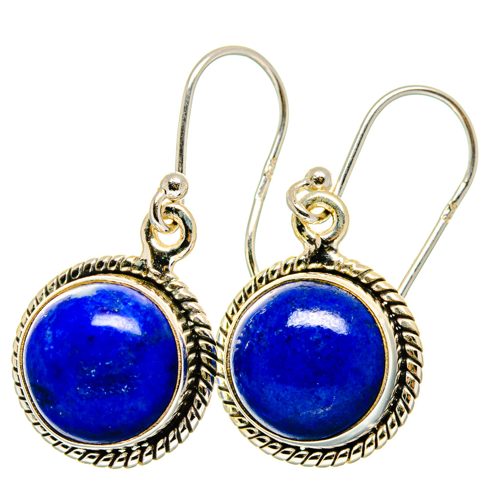 Lapis Lazuli Earrings handcrafted by Ana Silver Co - EARR421819