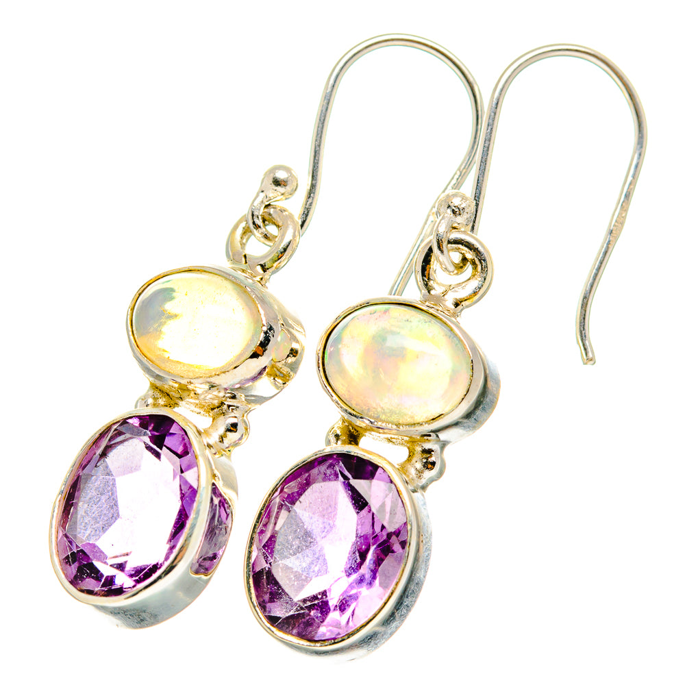 Amethyst Earrings handcrafted by Ana Silver Co - EARR421867