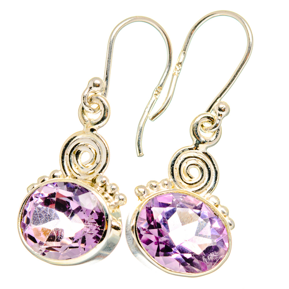 Amethyst Earrings handcrafted by Ana Silver Co - EARR421925