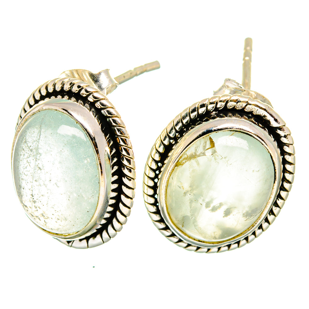 Aquamarine Earrings handcrafted by Ana Silver Co - EARR421950