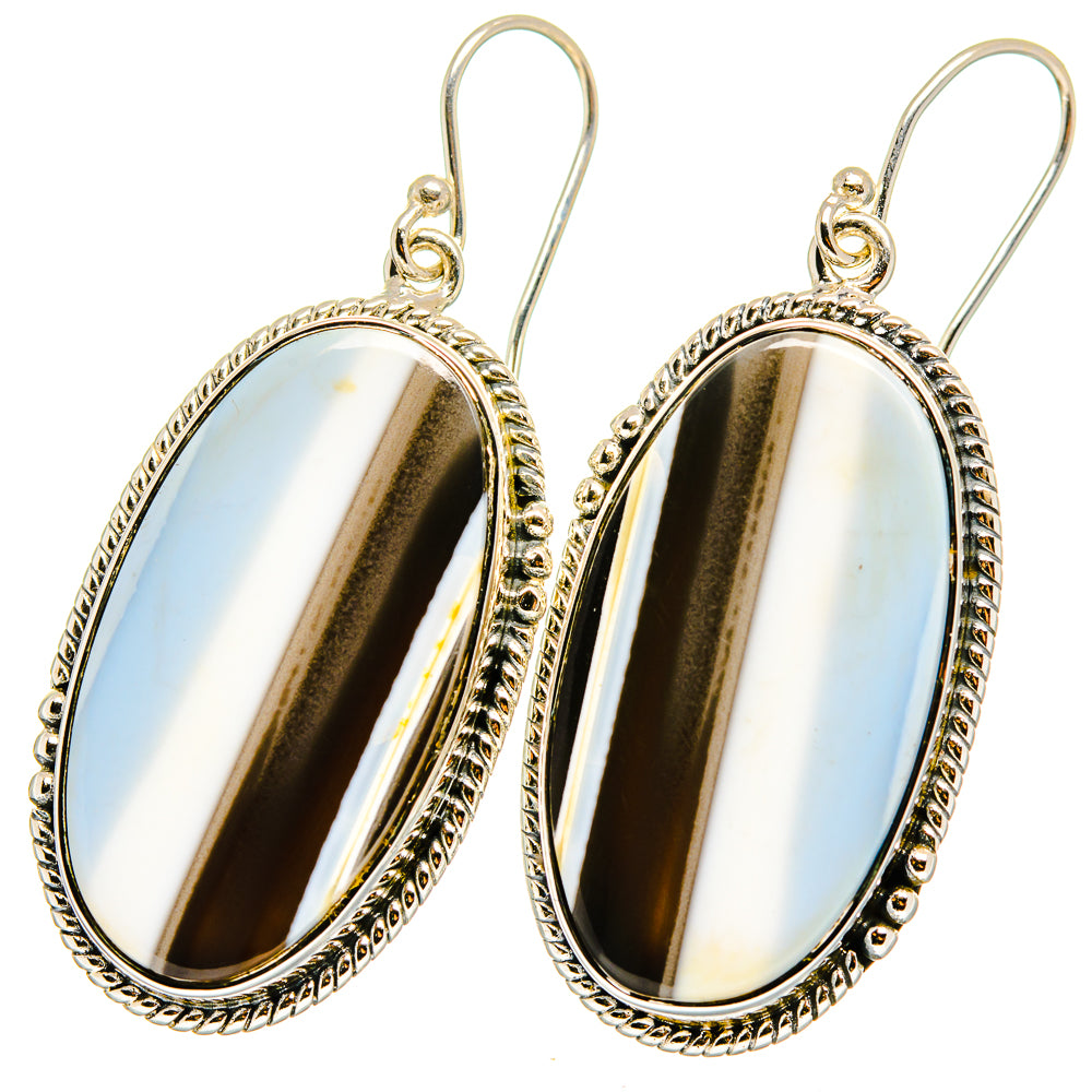 Owyhee Opal Earrings handcrafted by Ana Silver Co - EARR421953