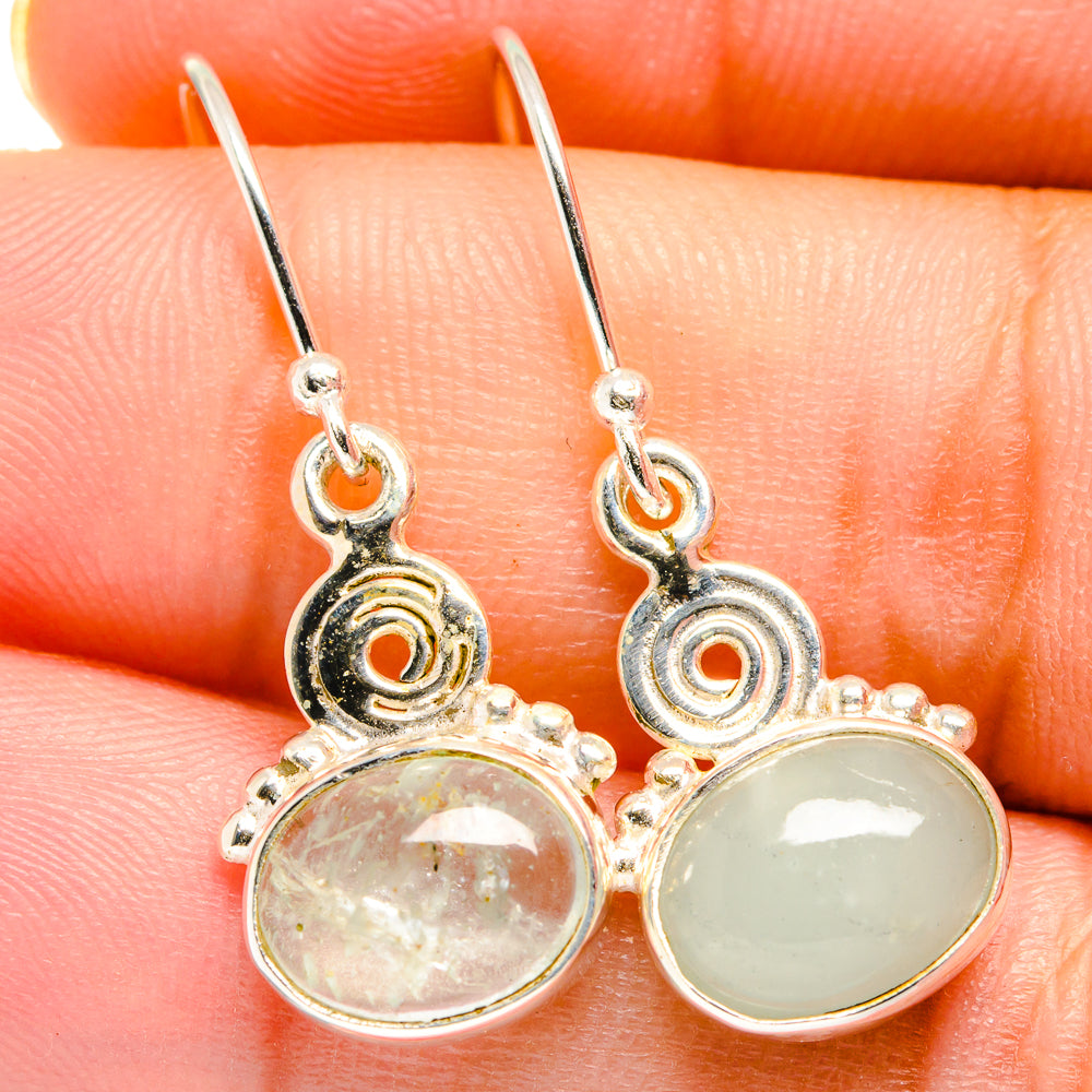 Aquamarine Earrings handcrafted by Ana Silver Co - EARR421955