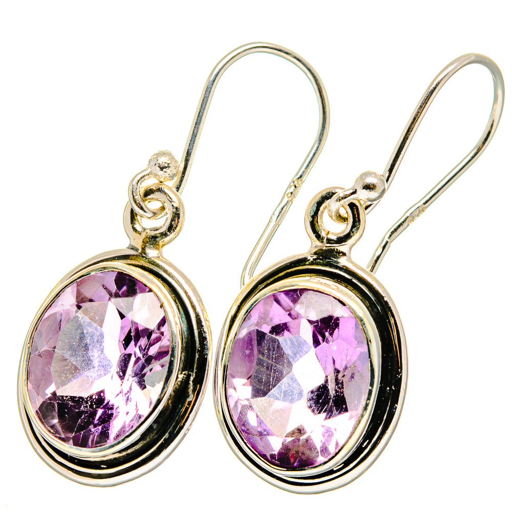 Amethyst Earrings handcrafted by Ana Silver Co - EARR422057