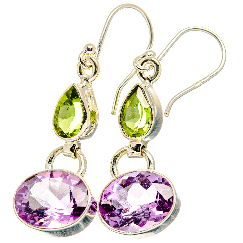 Amethyst Earrings handcrafted by Ana Silver Co - EARR422176