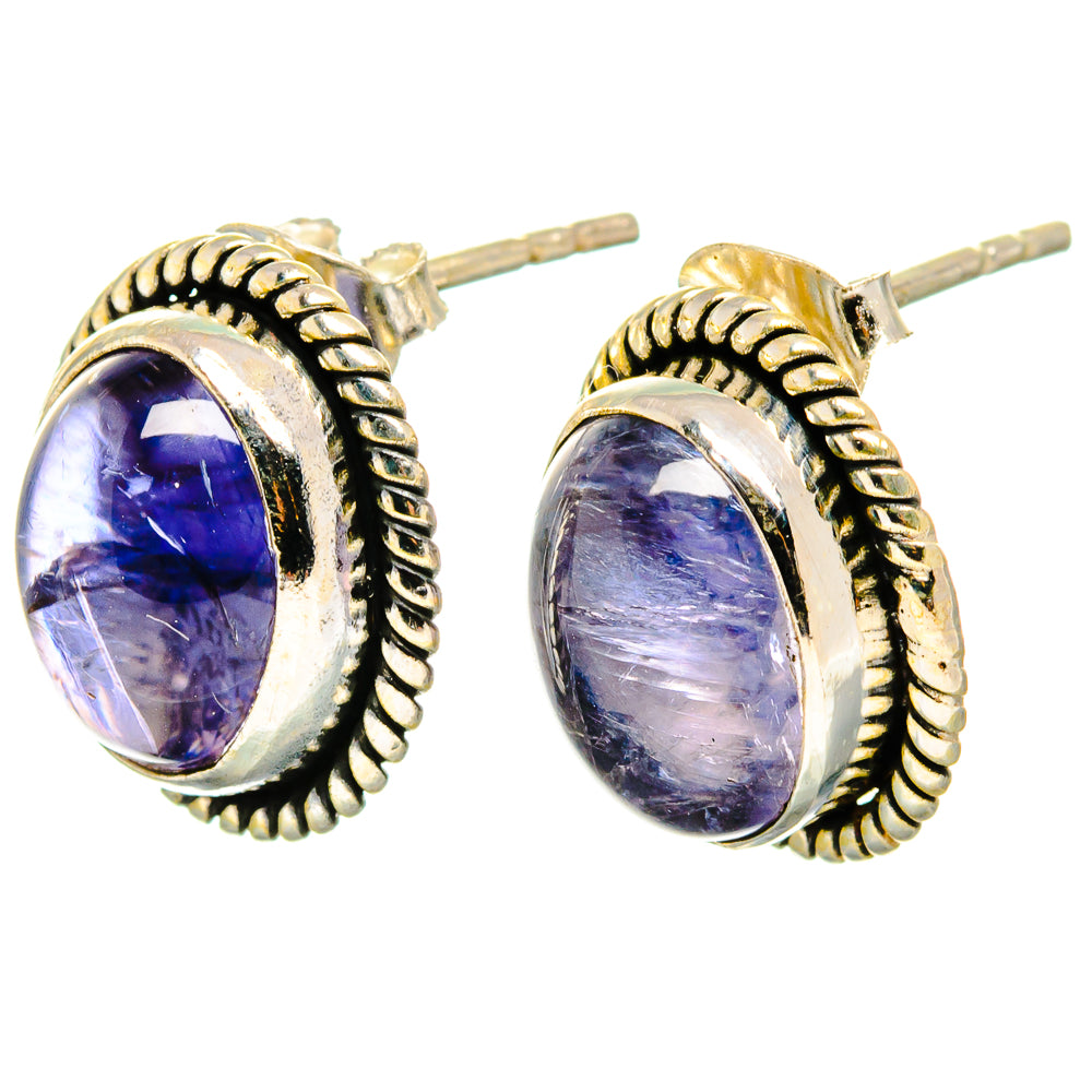Tanzanite Earrings handcrafted by Ana Silver Co - EARR422190