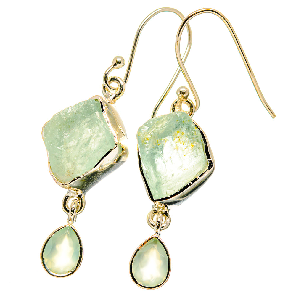 Aquamarine Earrings handcrafted by Ana Silver Co - EARR422204