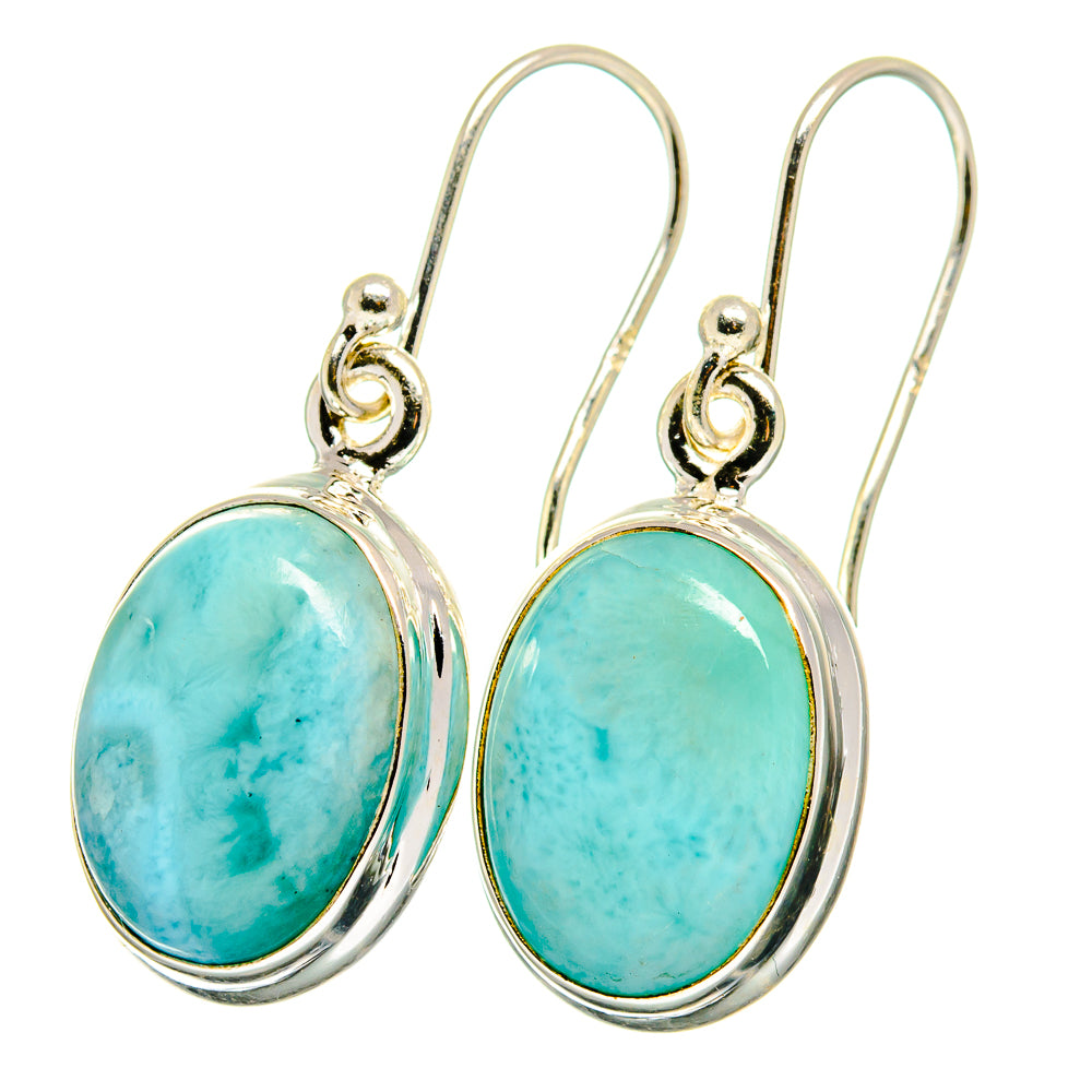 Larimar Earrings handcrafted by Ana Silver Co - EARR422351