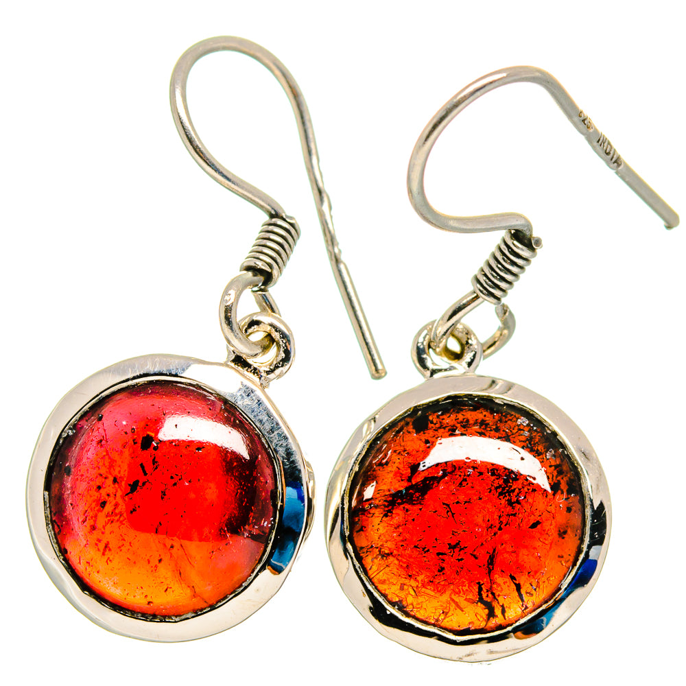 Garnet Earrings handcrafted by Ana Silver Co - EARR422486