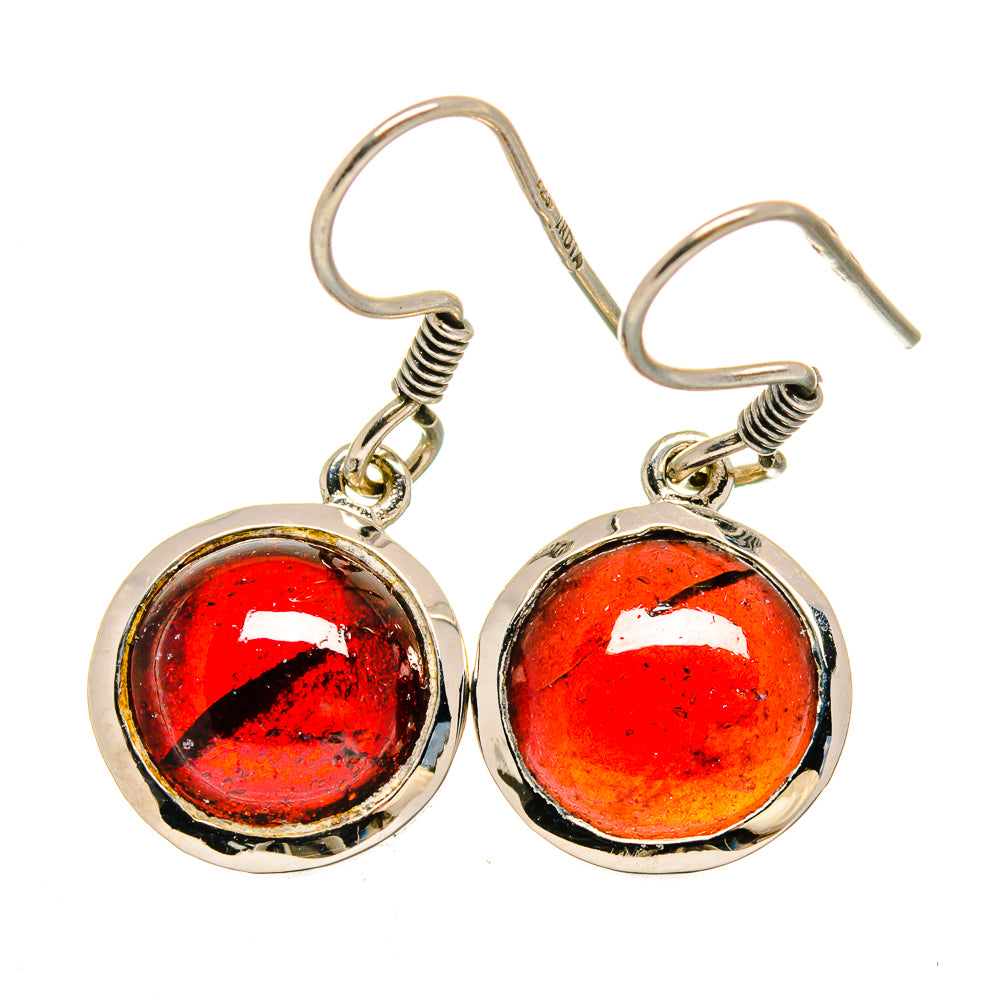 Garnet Earrings handcrafted by Ana Silver Co - EARR422496
