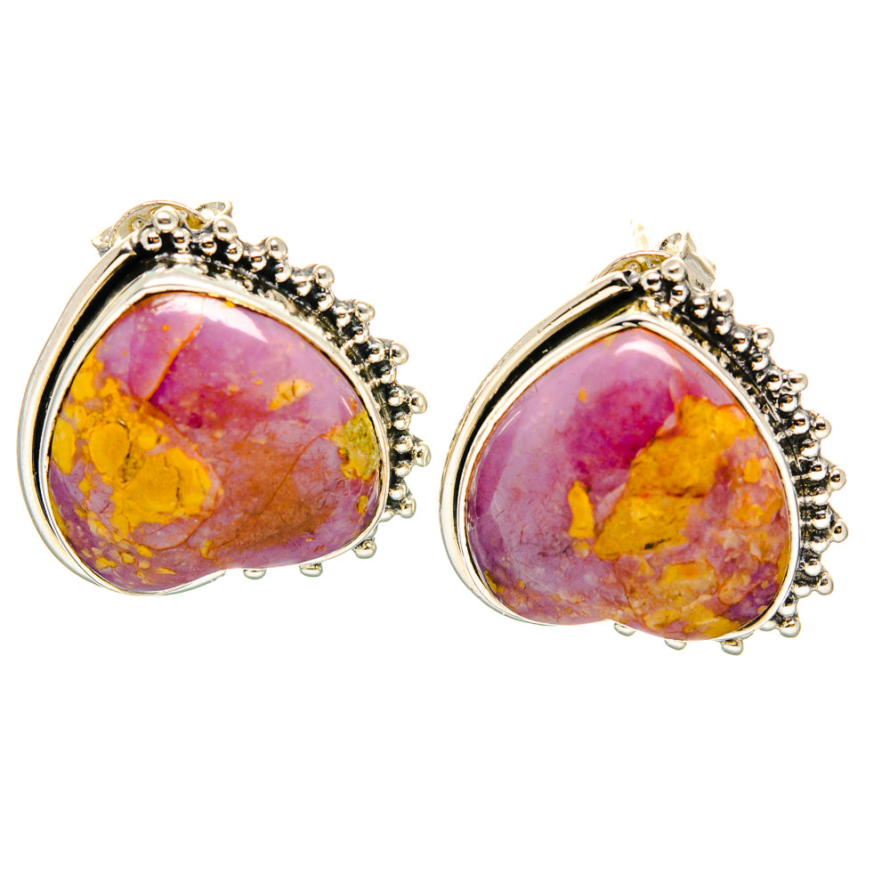 Phosphosiderite Earrings handcrafted by Ana Silver Co - EARR422557